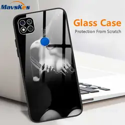 Case For Xiaomi Redmi 9C Silicone Bumper Tempered Glass Phone Back Cover For XIaomi Redmi 9C 10 9 C 10C Redmi9C NFC Case Coque