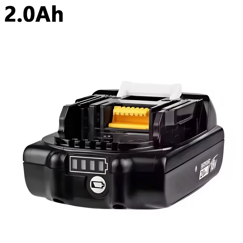18V 2.0Ah Lithium Ion Battery BL1820B Replacement Battery Pack Compatible with Makita 18V Cordless Power Tools 2000mAh