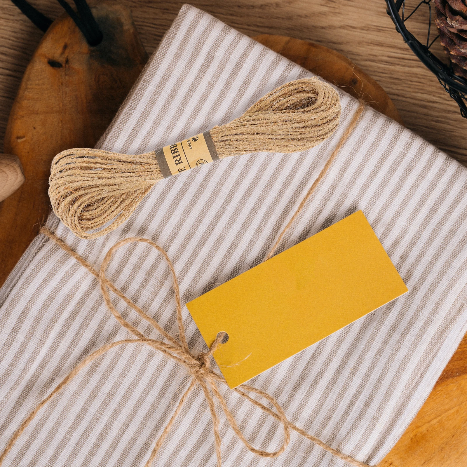 

10pcs Multi-Function Hemp For Decoration Gift Wrapping Wedding Christmas Home Crafts Binding Reusable Durable Flexible Cord