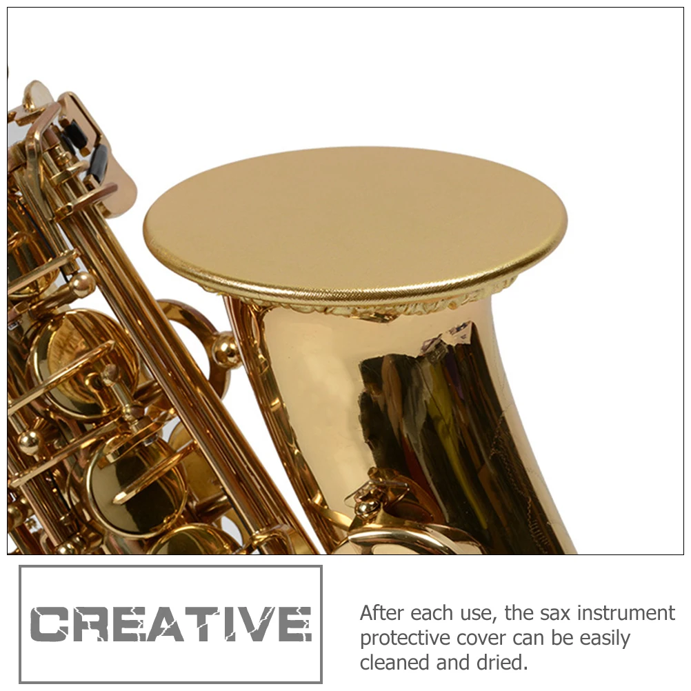 

Sax Instrument Bell Cover Dustproof Protective Horn Saxophone Accessory Clarinet Cap S Size Fit Music Supplies Practical Parts