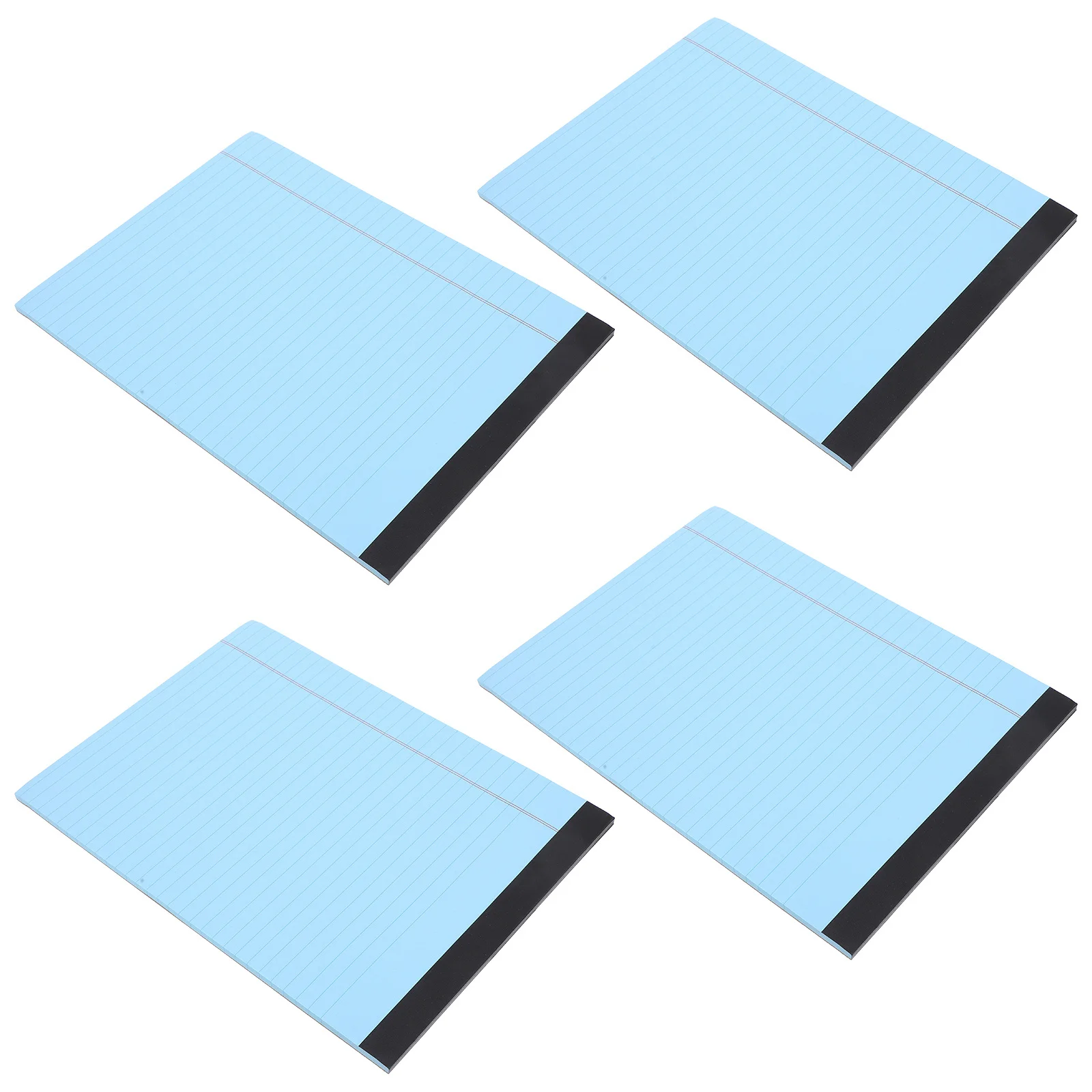 

4pcs Notepad Lined Writing Pad Tear- Horizontal Rule For School Office Home Small Legal Pads Portable Memo Pad Student