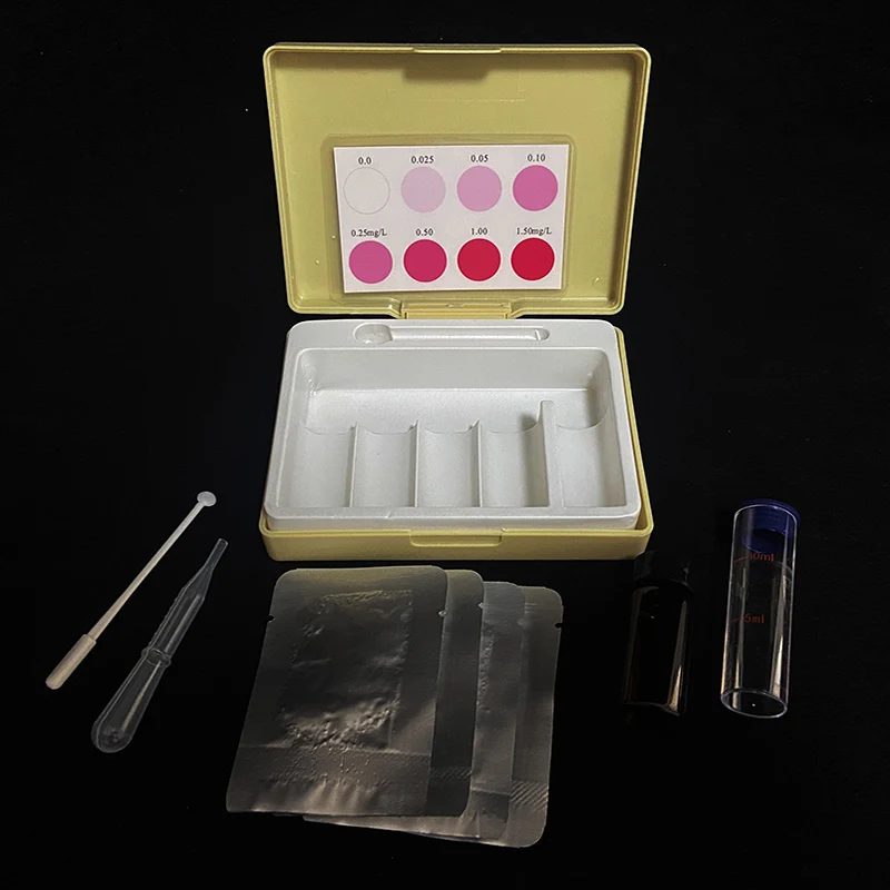 

Easy Operation 0-1.5 mg/L Water Ozone Test Reagent Kit