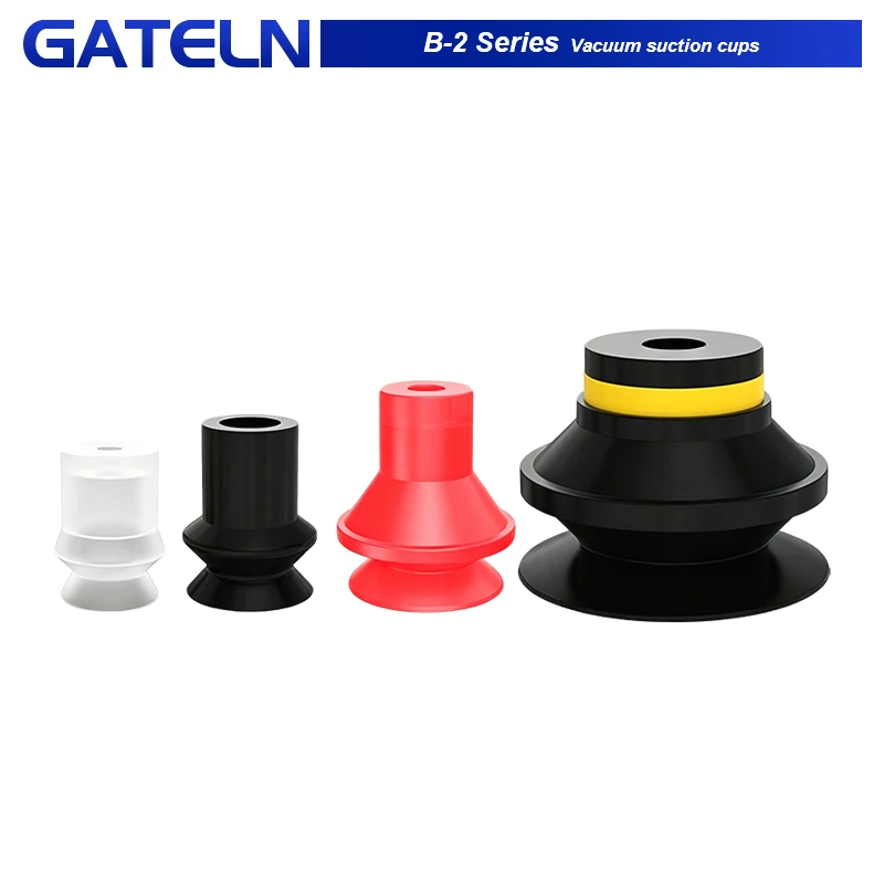 Vacuum Sucker B5-2 B8-2 B10-2 B15-2 B20 B30-2 B40-2 B50-2 Double Layer Industrial Mechanical arm vacuum suction cup