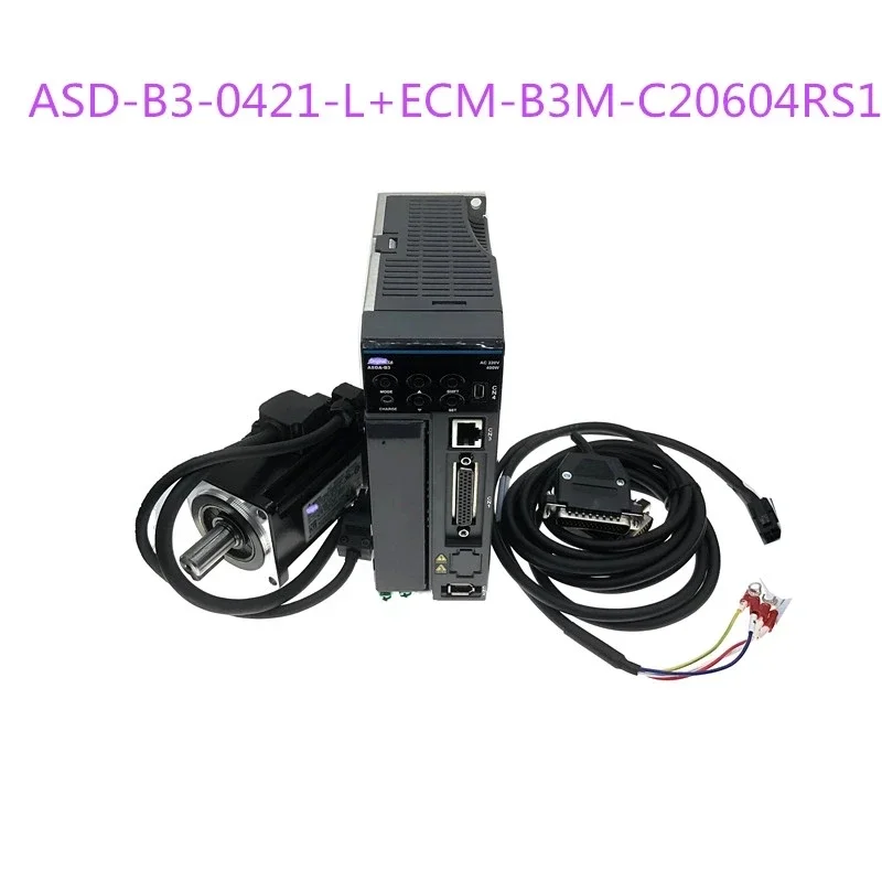 100% new Brand Detal automation device Servo Motor Driver Kits ASD-B3-0421-L+ECM-B3M-C20604RS1 Motor without Brake