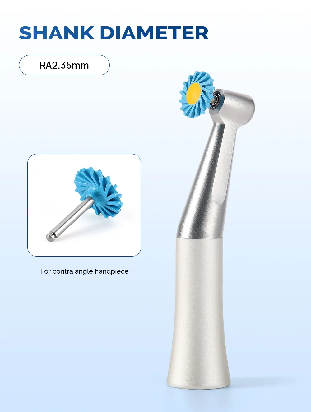 Kit Lucidatura Dentale Professionale – 6 Dischi Spirale In Resina Composita, Ruote Lucidanti