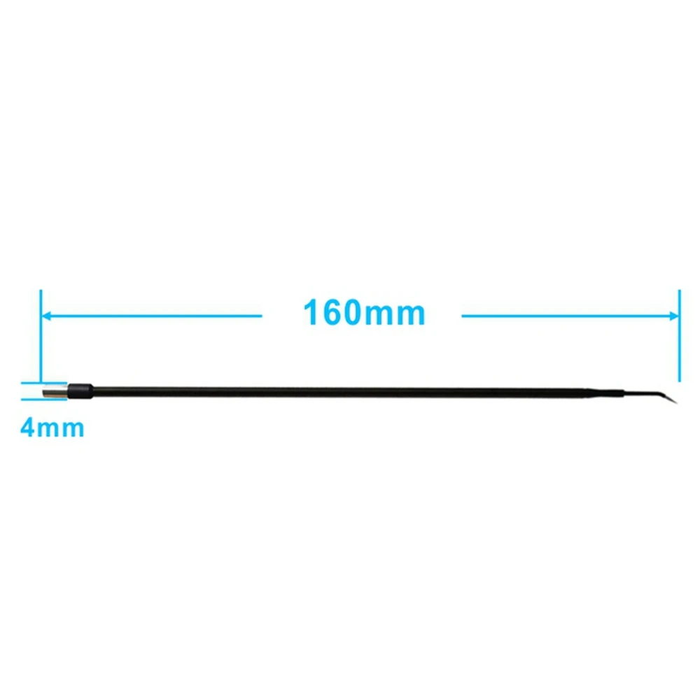 5 pz riutilizzabile all'ingrosso elettrodo elettrochirurgico esu elettrochirurgico cautery matita 160mm * 4mm spina compatibile con 2.4mm