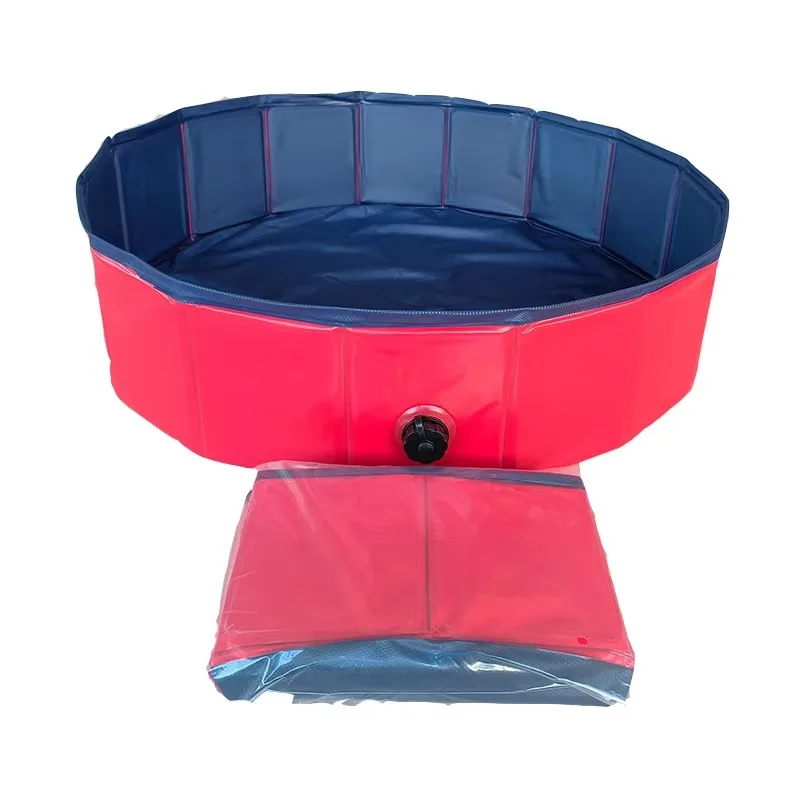 

dog toy High Quality Portable PVC Hard Plastic Summer Outdoor Bath Tub Luxury Eco-Friendly Foldable Dog Pet Swimming Pool