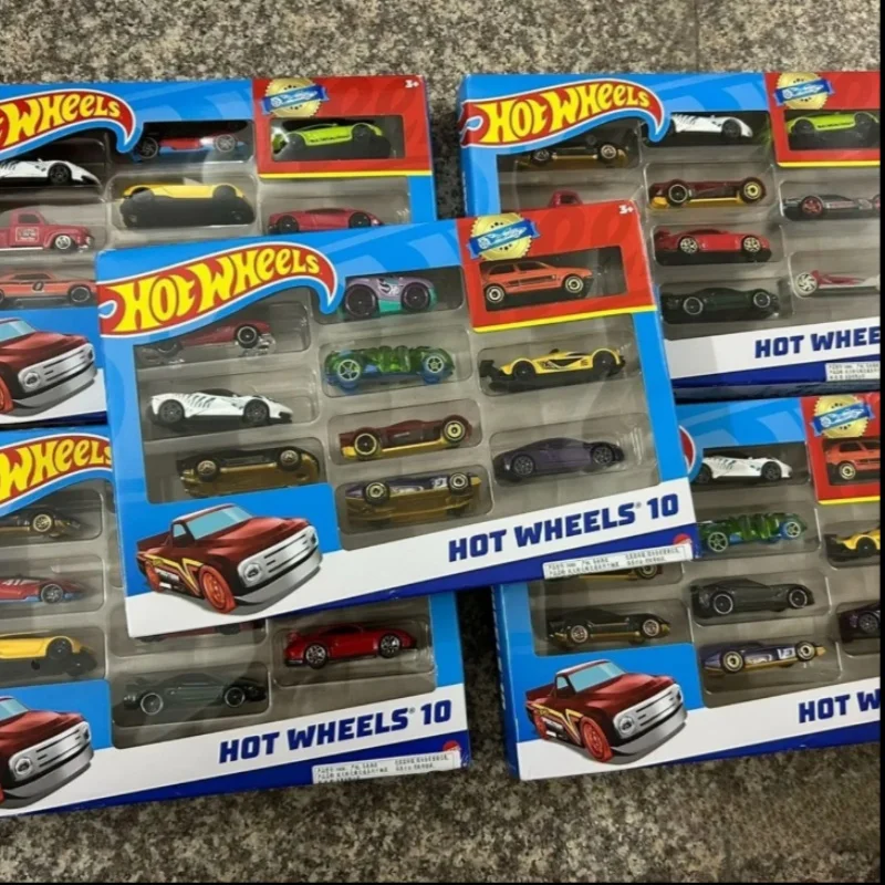 

Hot Sale Original Wind And Fire Wheel 54886 Car Traffic Series Ten Car Gift Box Children'S Alloy Car Model Toy Birthday Gift