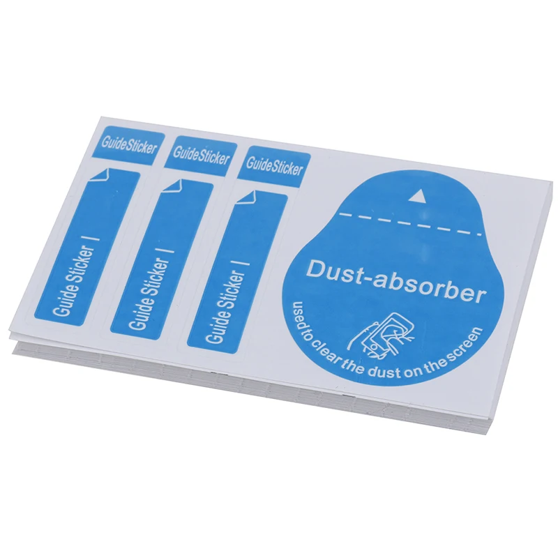 30Pcs Cell Phone Dust Absorber Dedust Sticker Screen Protectors Can be Used as a Dust Removal Tool Before Filming