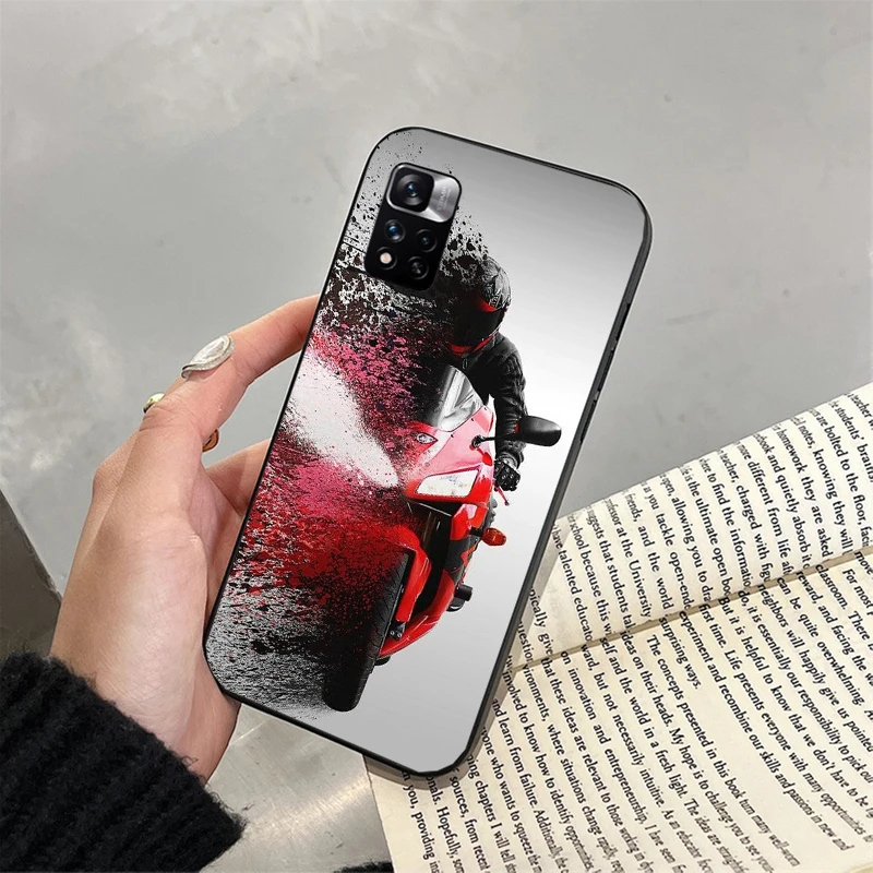 Sport Bikes Motorcycle Phone Case For Xiaomi Redmi note 13 12 Pro 11S 11 10 Pro 10S 12S Redmi 13 10 13C