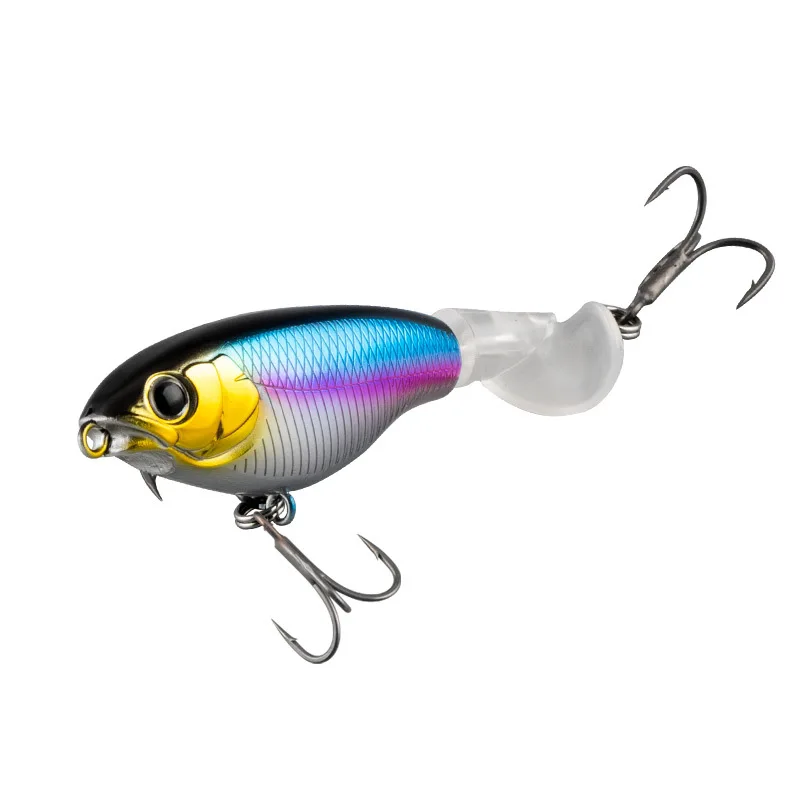 

Sea.Yolo 6g-10.5g Minnow Bass Lure Fishing Accessories Topwater Spin Bait Bionic Bait Plastic Hard Bait Long Range Fishing Goods