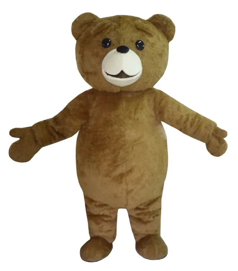 Cosplay America bear Teddy Bear Cartoon character costume Mascot Adult Fancy Dress Advertising Costume Party Animal carnival