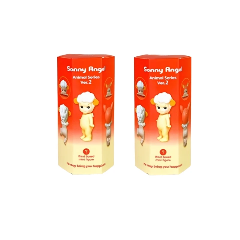 Mini-Engelfigur Tier-Stehfigur-Serie Neue Tier-Generation 1, Generation 2, Generation 3, Generation 4 Blind Box Mystery Box