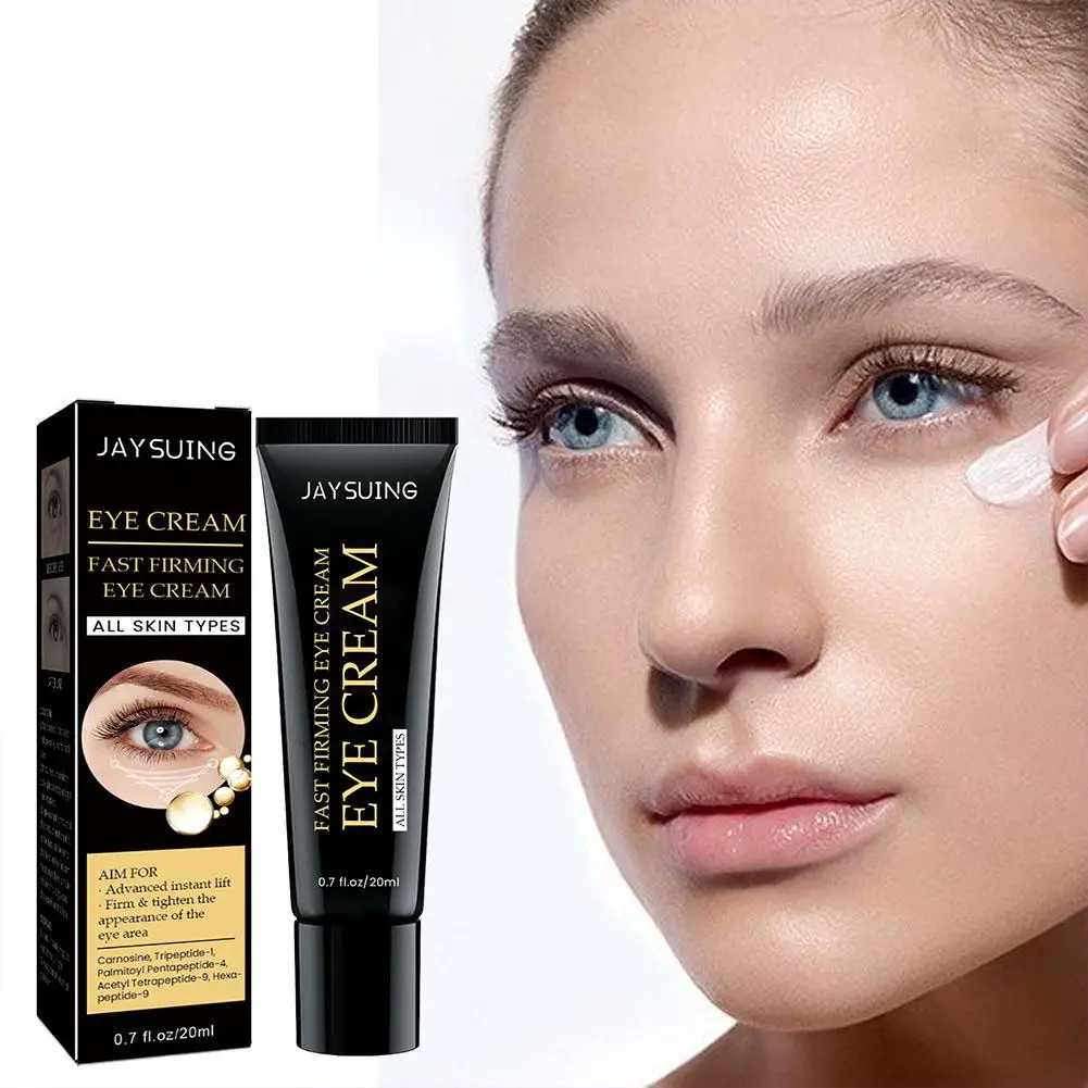 JAYSUING Instant Firming Eye Cream To Reduce Wrinkles Dark Circles And Eye Bags Moisturize And Tighten The Skin Around The Eyes