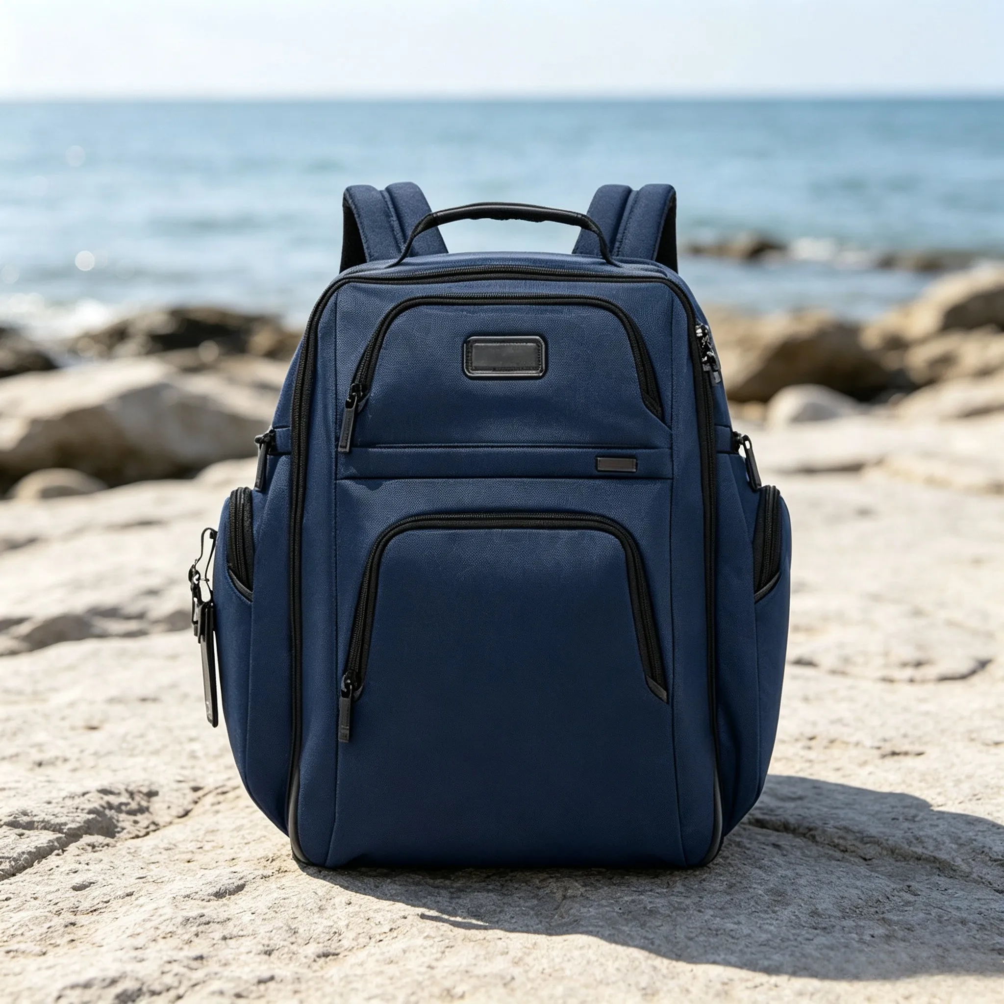 2026 New Ballistic Nylon Backpack Minimal Stylish Men Bag Large Capacity Travel Daypack
