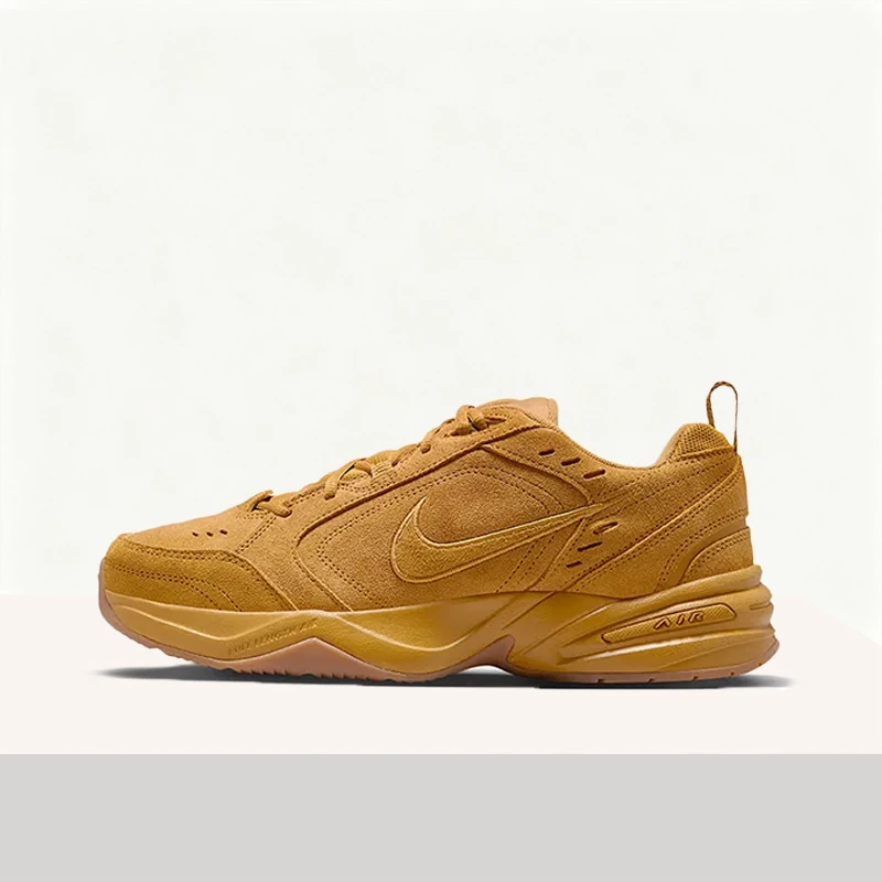 Nike Air Monarch 4 Retro Fashion Classic Versatile Breathable Dad Shoes Unisex Brown IB2281-700