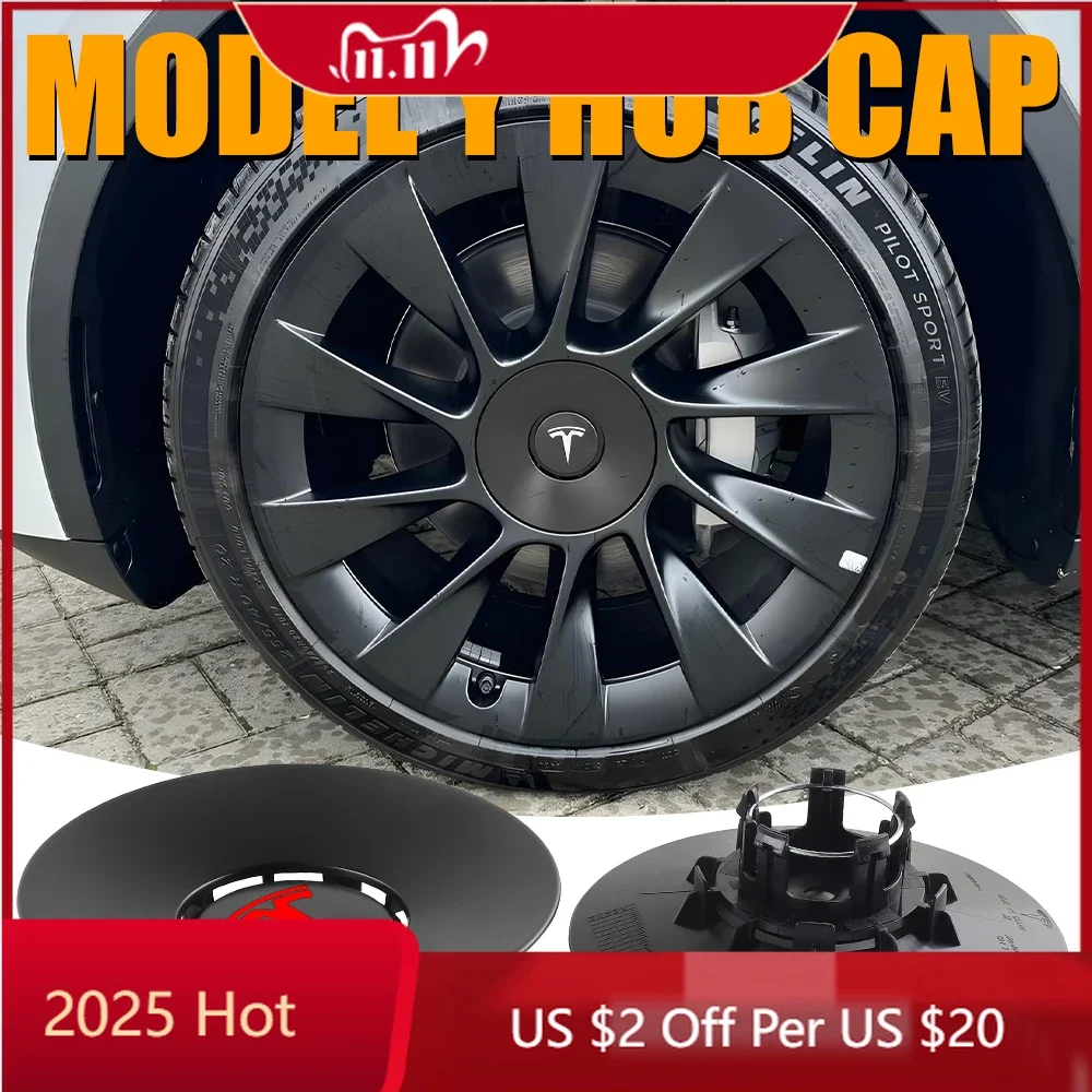 

Наклейки на колеса для Tesla Model Y с 20-дюймовыми дисками: колпаки-заглушки (центральные колпачки) 1188233-11-A, 4 шт., для Model Y 202