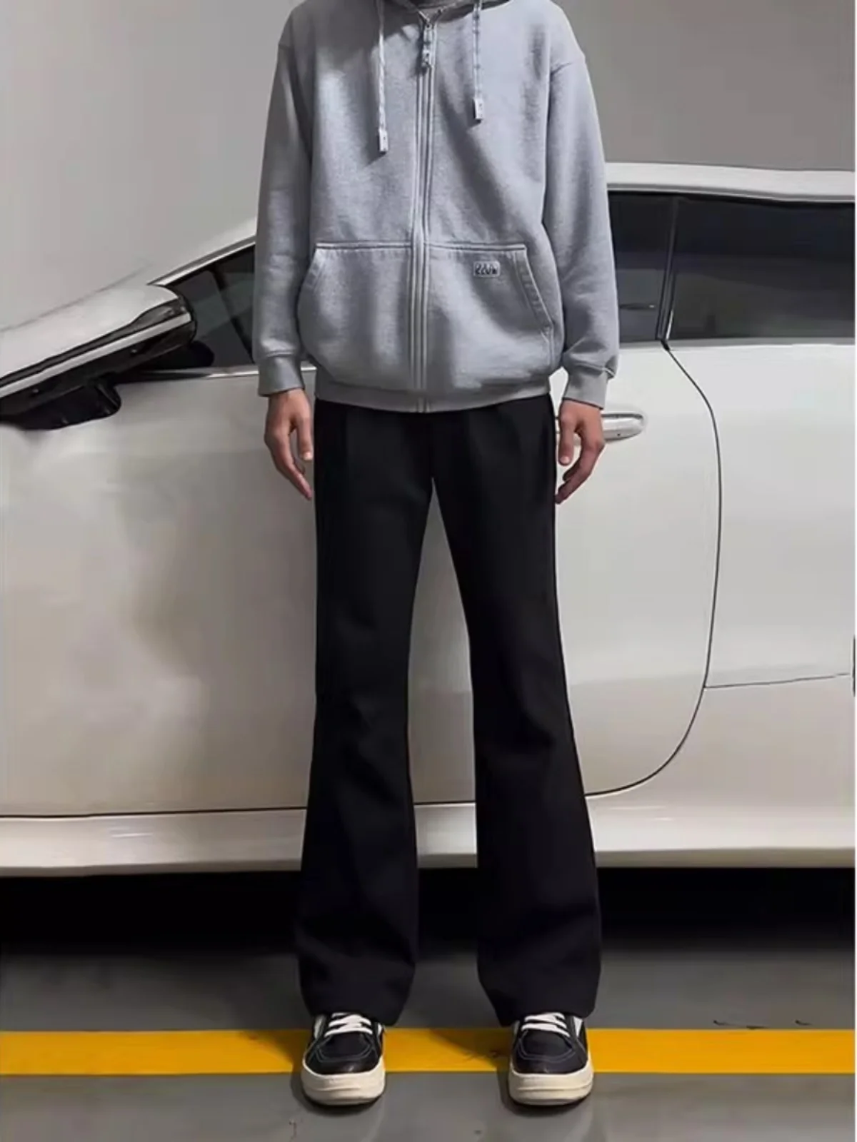 

Мужские джинсы Cleanfit Loose Fit Bla Bell Bot, повседневные прямые джинсы в американском стиле High Street Vibe, весна-осень