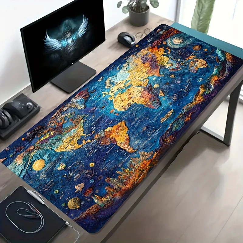 Abstract World Map …