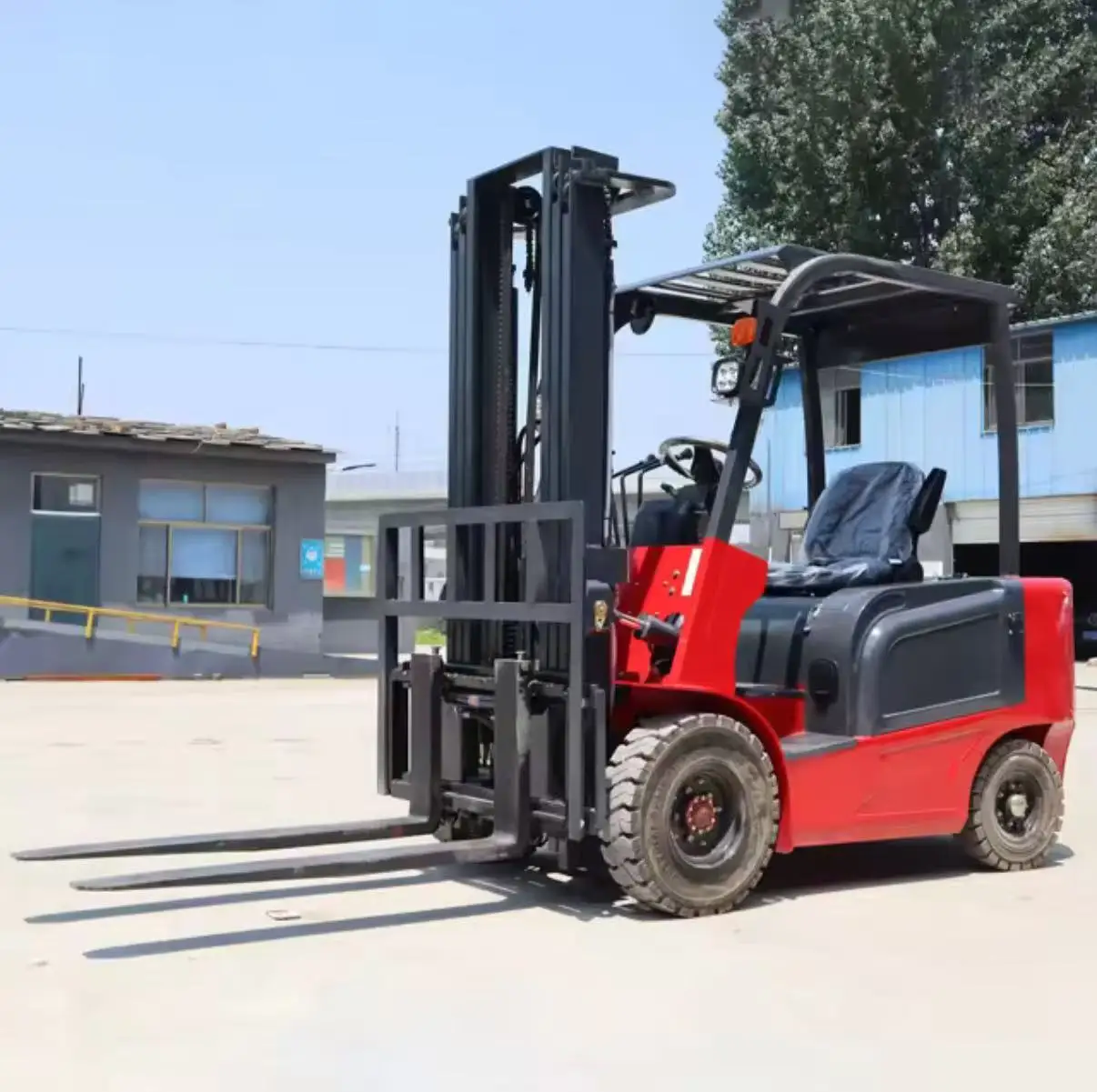 

Новый электрический штабелер для склада и строительства, грузоподъемность 3,5 тонны, с навесным оборудованием для паллетных погрузчиков