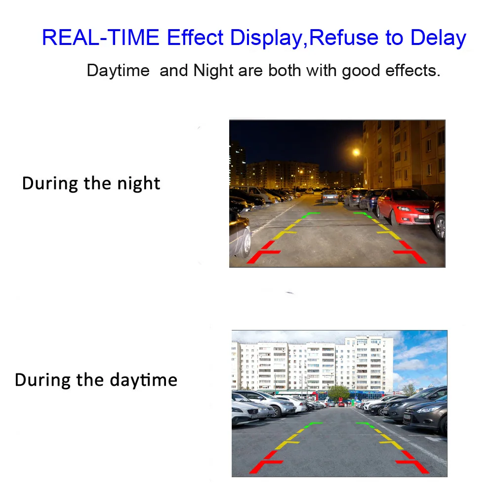 Roadwise-cámara de visión trasera para coche, dispositivo Universal de respaldo, visión nocturna, impermeable, dvd, radio, Color HD, AHD, 1080P