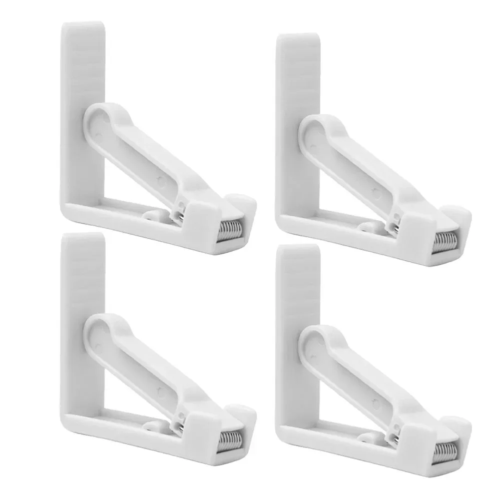 4Pcs Plastic Tablecloth Clips Non-slip Securing Holder Tablecloth Clamp Holder Table Cover Clamps for Picnics