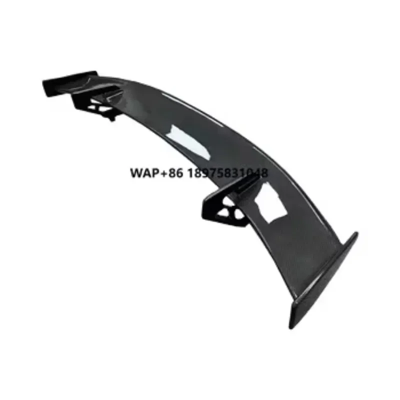 R8 Dry Carbon Fiber Body Kits Rear Wing Rear Spoiler