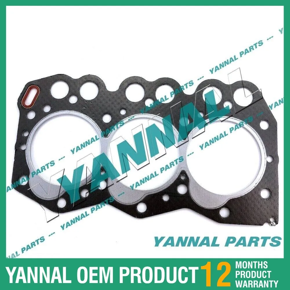 For Yanmar 3TN66L E 3TN66-UJ Cylinder Head Gasket For JOHN DEERE 240 332 415 615