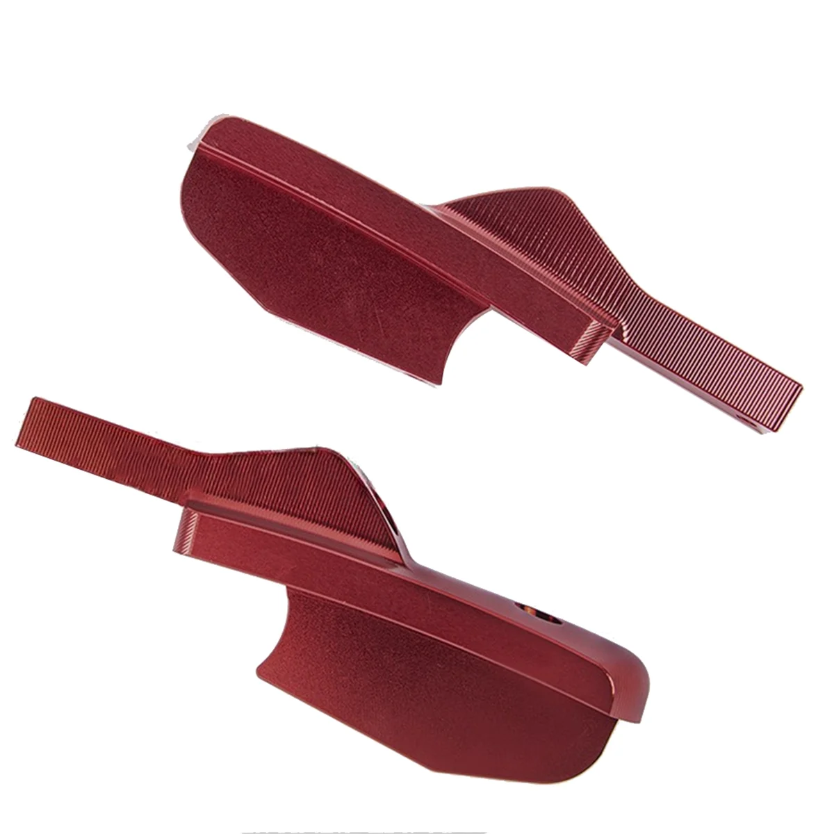 

Motor-Motorcycle Rear Passenger Footrests Extension Red Foot Peg Pedal for BI GTS300 GTS250 GT60 125 200 250