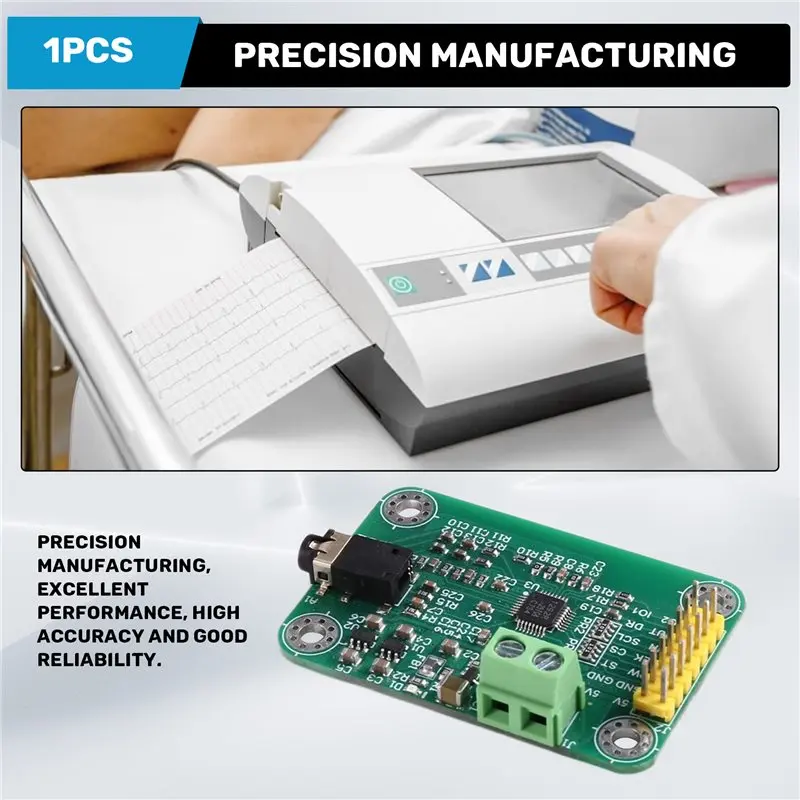 B63B-ECG Front-End Electrocardiogram Module ADS1292R 24-Bit Analog-To-Digital Converter ADS1292