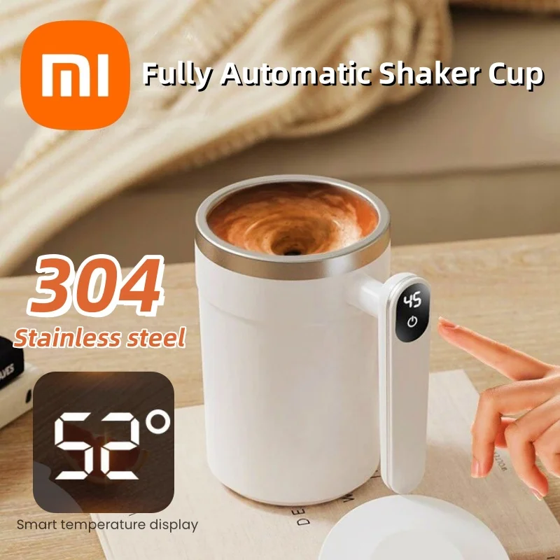 Xiaomi Stirring Cup Shake Cup Electric Coffee Stirring Cup Automatic Coffee Cup Automatic Stirring Protein Milk Water Bottle