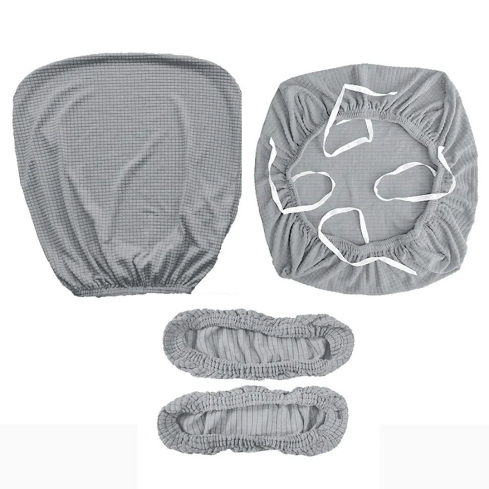 Office chair covers, split stool covers, elastic lift swivel chair covers, and armrest covers + chair cover combination
