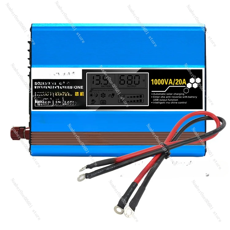 Solar Inverter Charging Machine 12V To 220V1000W Converter Household Belt Controller