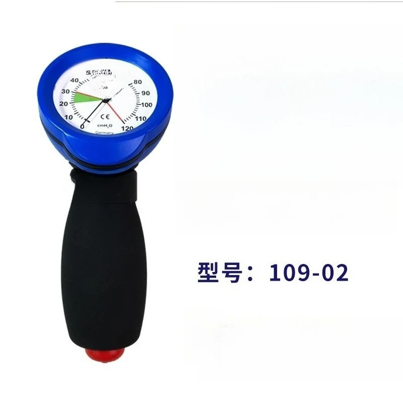 Handheld pressure gauge measurement endotracheal intubation pressure detector