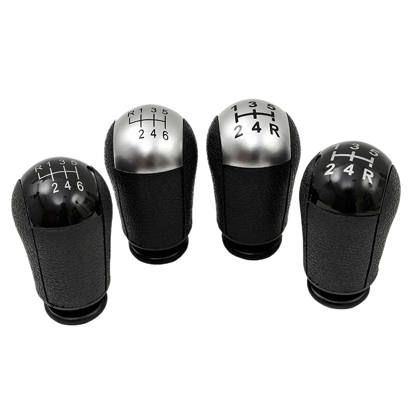 

For Ford Focus Mondeo MK2 II MK3 S-MAX C-MAX Mustang Fiesta Galaxy Transit 5/6 Speed Gear Shift Knob Gear Stick Head Shifter