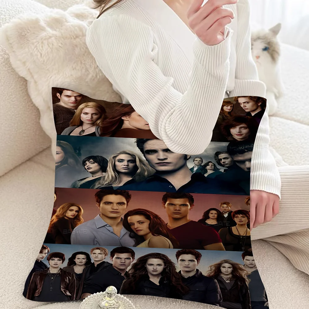 Film TV Movie Twilight Vintage Personalized Pillow Cover Kids Bedroom Wild Party Decor Pillowcase Kid Birthday Shower Gift