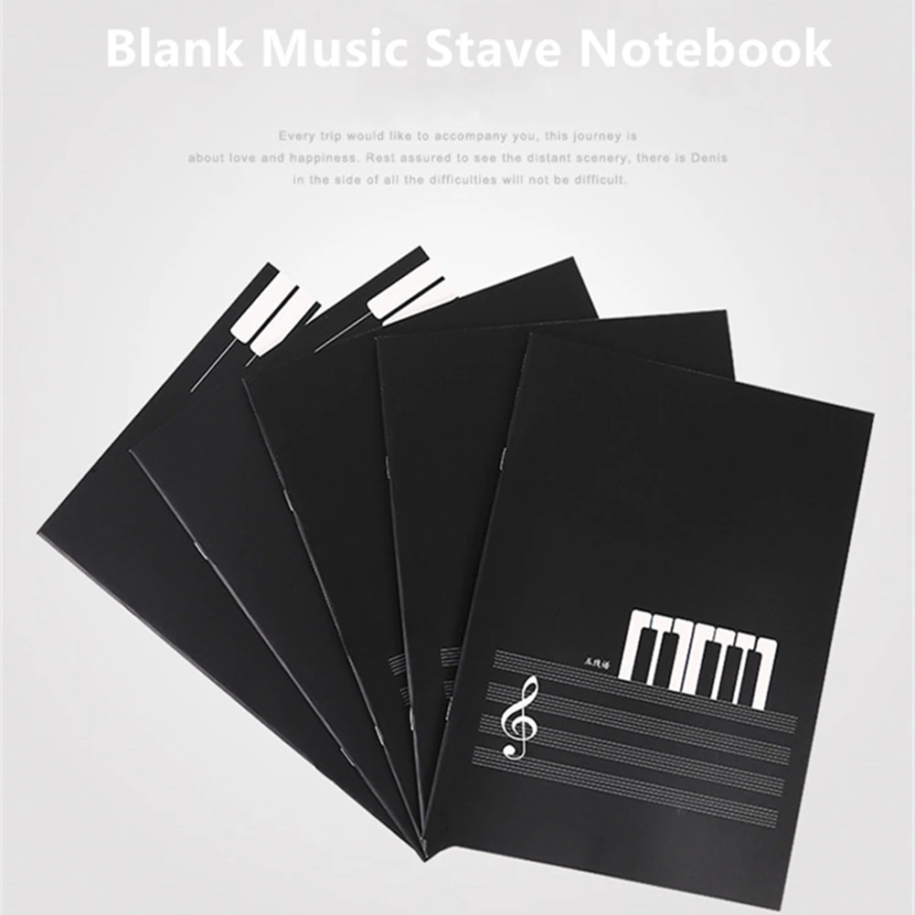 Piano Blank Music Stave Manuscript Writing Paper Book 16 Sheets Staff Notebook Staff Music Notebook Piano Blank Music Stave