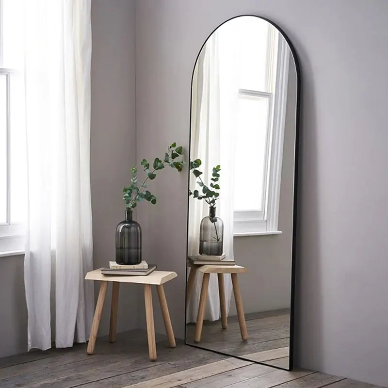 Nordic Beauty Slimming Full Body Mirror Cloakroom Clothing Store Fitting Mirror Landing Arch