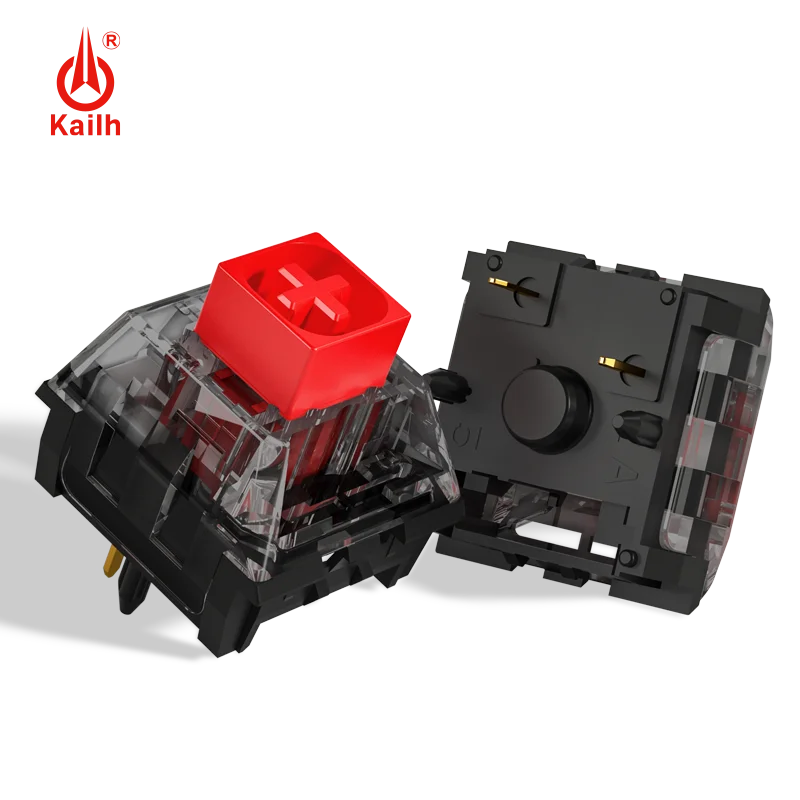 KBDiy Kailh Box V2 Switch BOX Putih Merah Coklat Switch untuk Kustom DIY Mechanical Keyboard 5Pin RGB Kompatibel Cherry MX Switchs