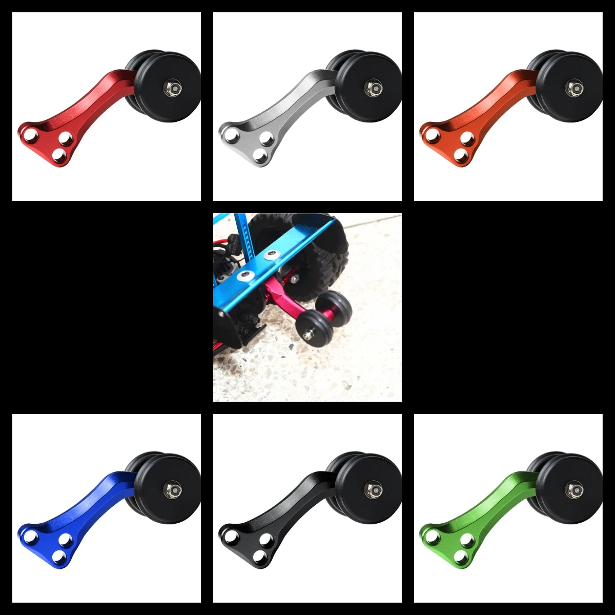 

Алюминиевый задний колесный бар GPM для TRAXXAS 1/16 Mini E Revo
