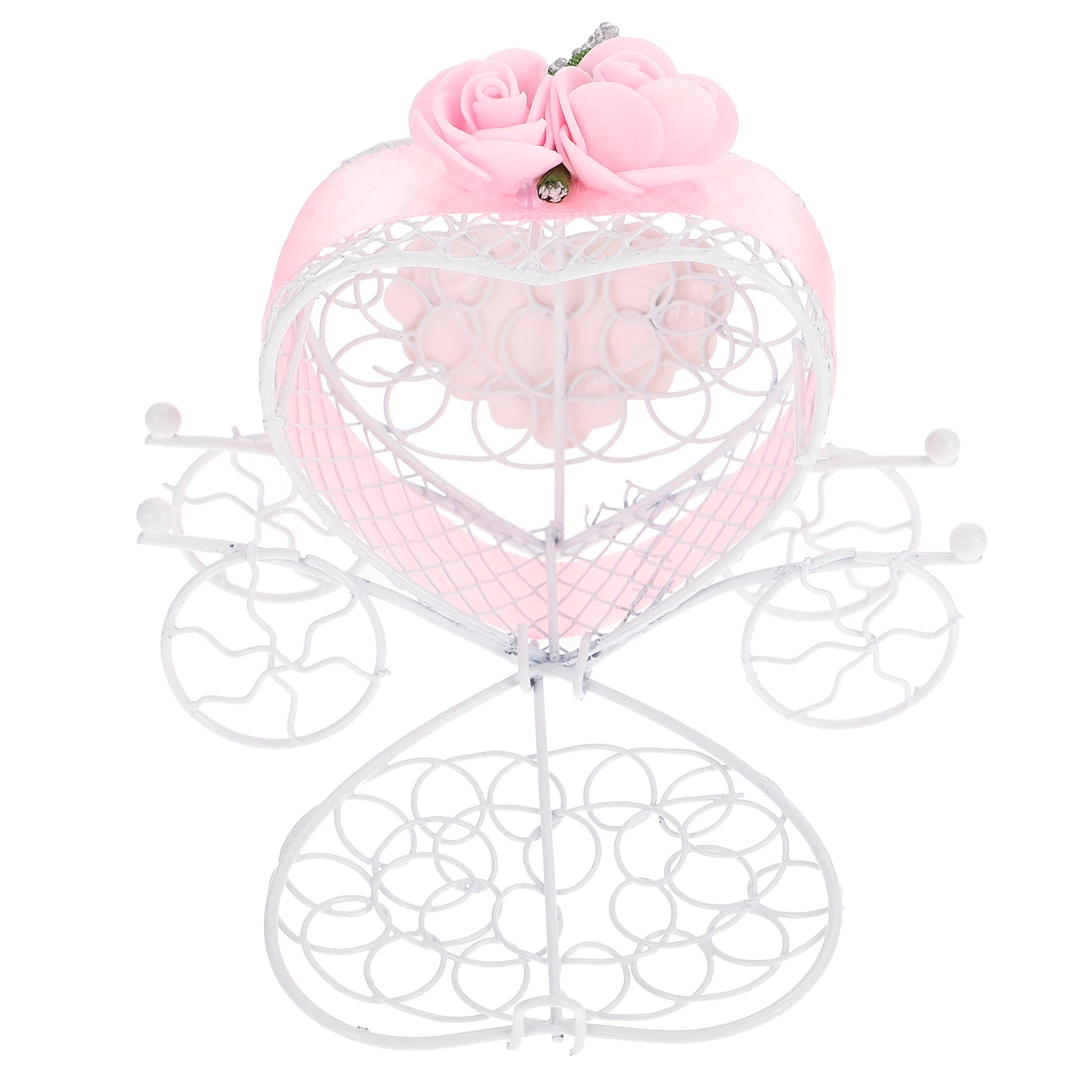 

Heart Carriage Wedding Favor Box Tinplate Candy Gift Boxes For Bridal Shower Party Decoration Small Treat Boxes