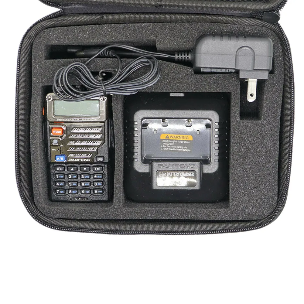 

1 шт., чехол для хранения, сумка-держатель для Baofeng UV-5R UV-5RA UV-5RB, сумка для хранения рации, легкая портативная уличная сумка