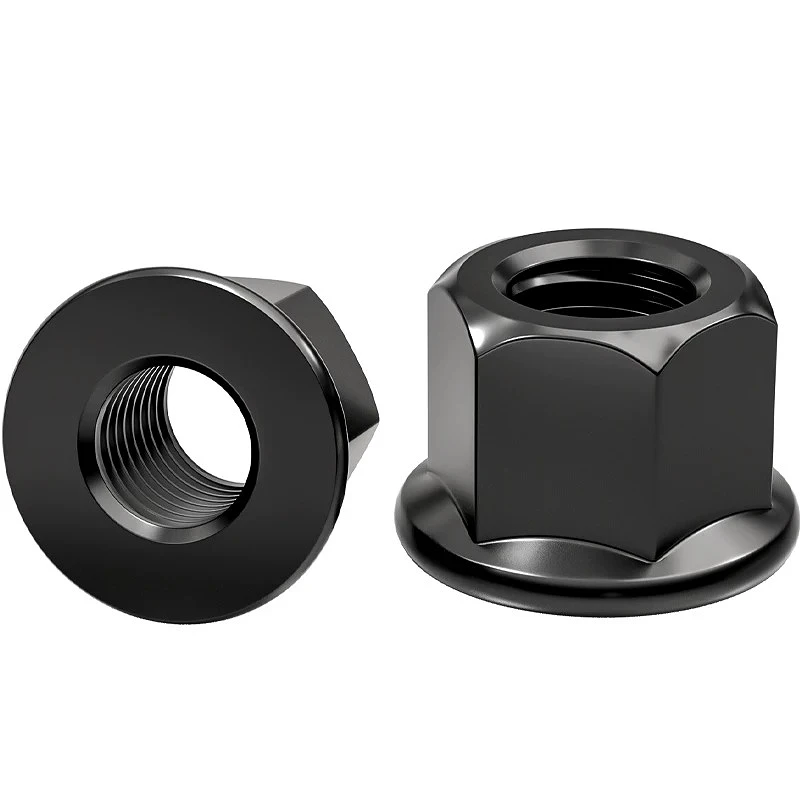 Grade 8.8/10.9 Black Carbon Steel M8 M10 M12 M14 M16 M18 M20 M22 M24 M27 M30 Flange Face Gasket Nut Hex Thickened High Pressure