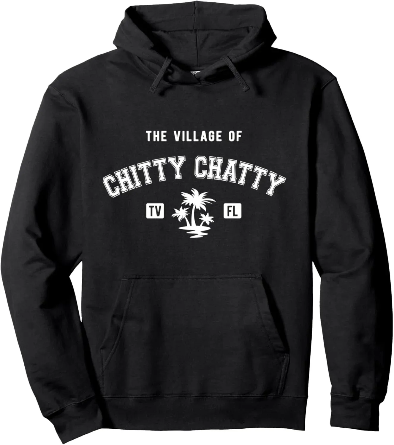 

Autumn and Winter "Chitty Chatty Village Charm" Coastal - Trendy Cotton Hoodie, Stylish Local - Pride Sweatshirt