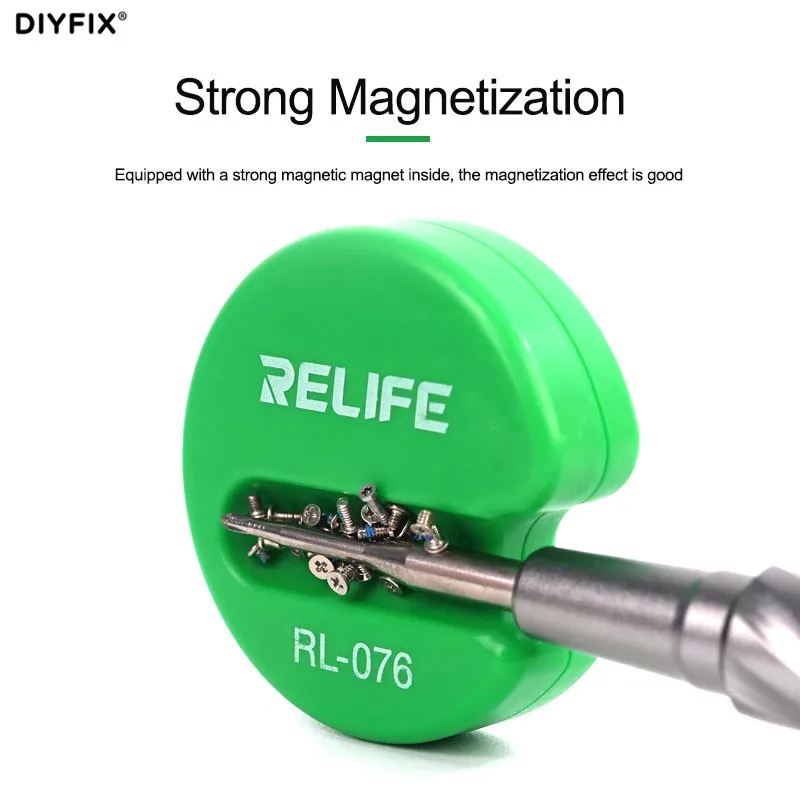 RELIFE RL-076 Screwdriver Magnetizer For Screwdriver Bit Fast Magnetization Degaussing Hand Tool