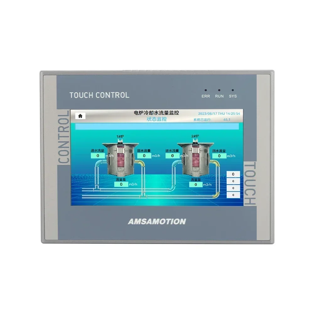 All-in-one Integrator Controller of HMI PLC Ethernet Touch Operate Panel Transistor Relay Analog PT100 HM7A-32MRT HM7A-32MR