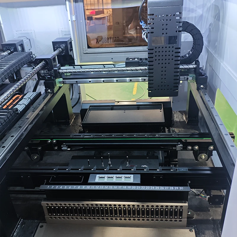 Stock in EU Led Pick and Place Machine SMT880-X with 8 Heads and 120pcs Feeder Led Bulb Assembly Machine SMT Equipment