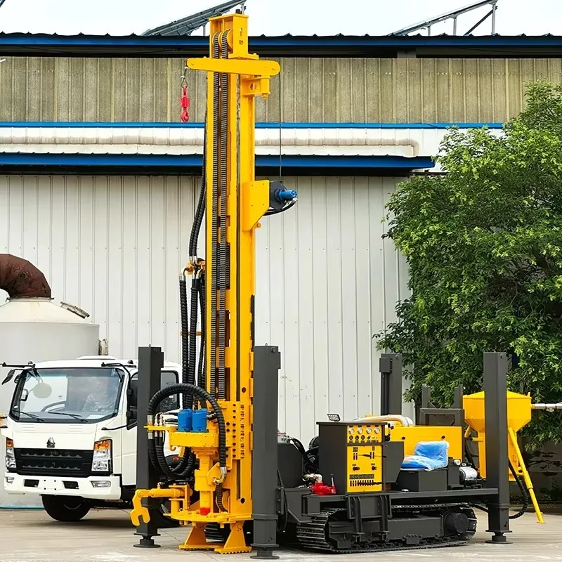 Fully Hydraulic Core Drilling Rig Customized 1000M Depth Wireline Drilling Rig Mud Pump Geological Exploration Diamond Coring