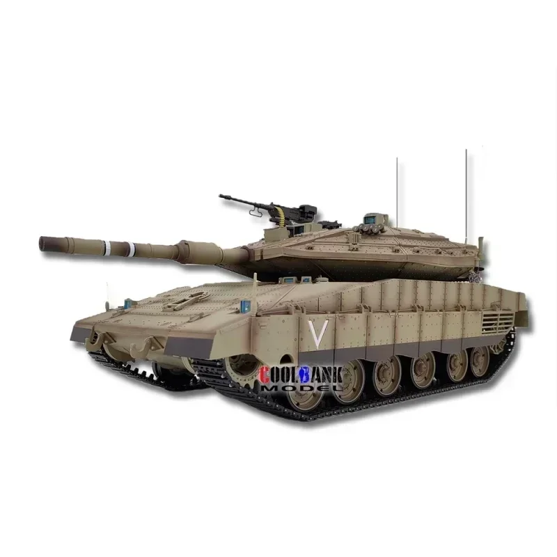 2024 nuovo serbatoio telecomando Henglong 3958 israele Merkava Mk Iv modello di battaglia principale 1/16 piste metalliche fuoristrada Rc auto giocattoli per bambini