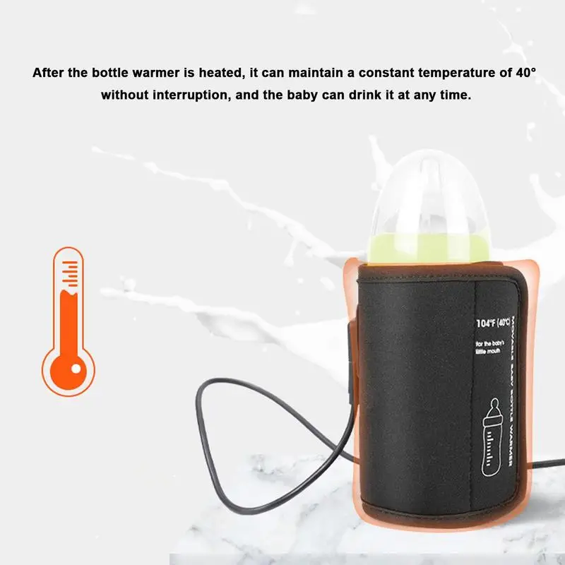 Car Travel Bottle Warmer USB Powered Baby Bottle Warmer Car Travel Bottle Warmer For Maintain Perfect Temperature For Baby Milk